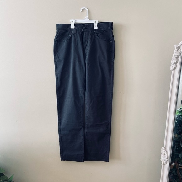 Kirkland Signature men's 5-pocket brushed cotton twill pant, bundle of 2 mens 32 - Picture 4 of 16